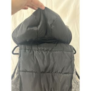 Sherpa Lined‎ Black Quilted Full Zip Vest Womens Size M Ci Sono